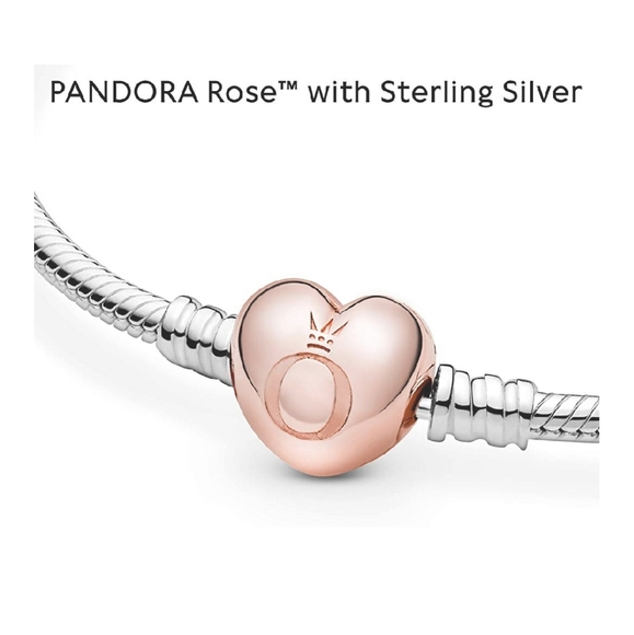 PANDORA ROSE GOLD CLASP 21CM 8.3INCH BRACELET - Picture 2 of 6